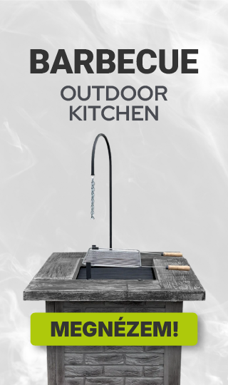 Barbecue outdoor kitchen