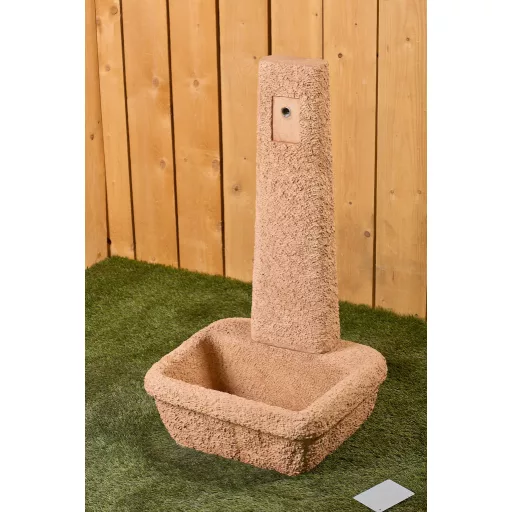 Dolomit kerti kút - terracotta színű