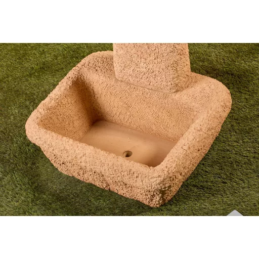 Dolomit kerti kút - terracotta színű